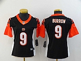 Women Nike Bengals 9 Joe Burrow Black 2020 NFL Draft First Round Pick Vapor Untouchable Limited Jersey,baseball caps,new era cap wholesale,wholesale hats